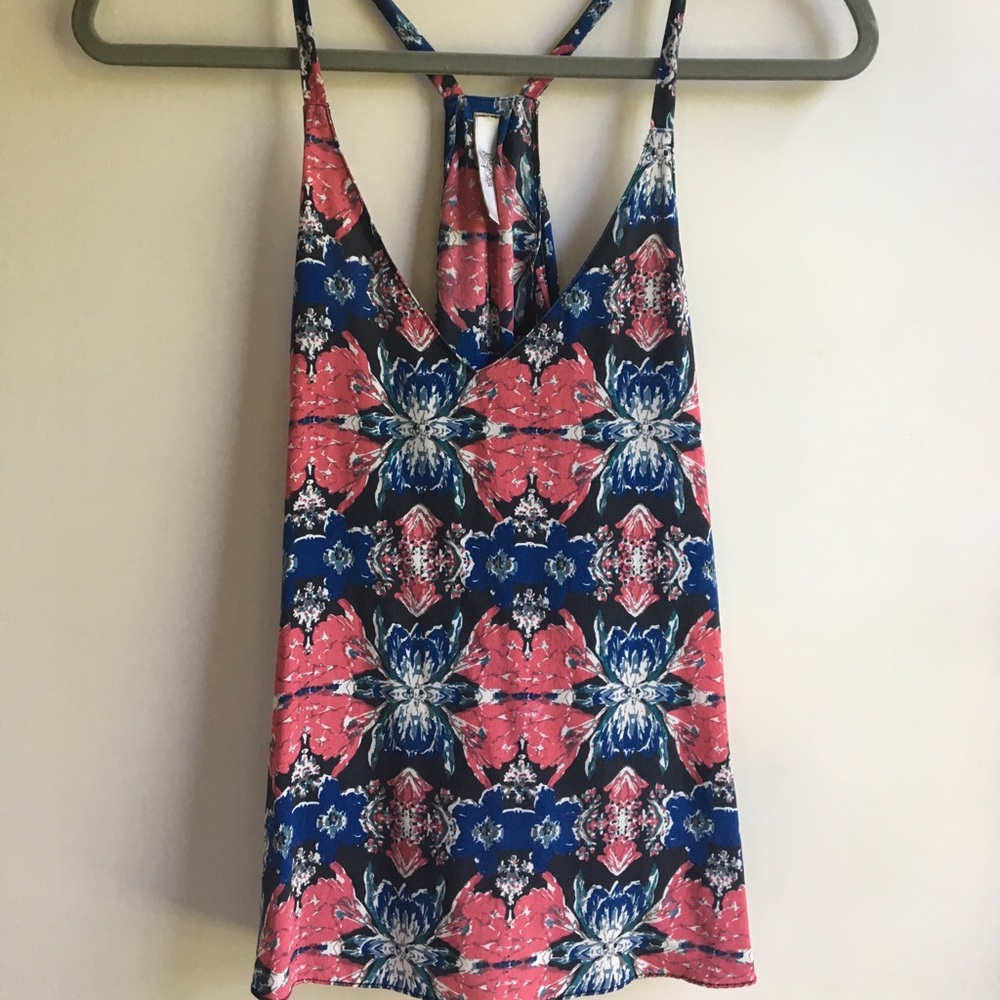 Rory Beca Silk Flyaway Back Tank
